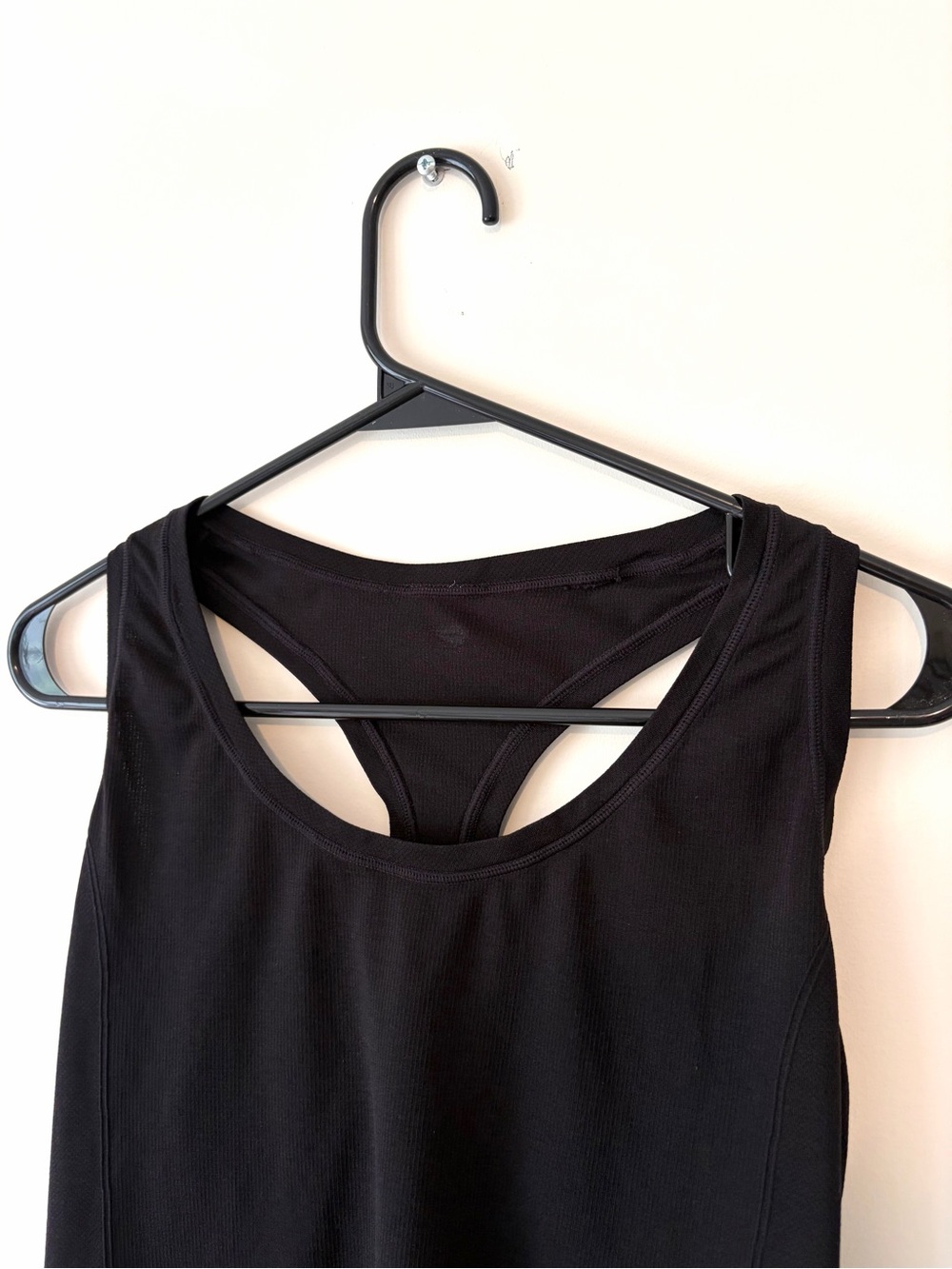 Fabletics Black Racerback Performance Tank - Picture 3 of 3